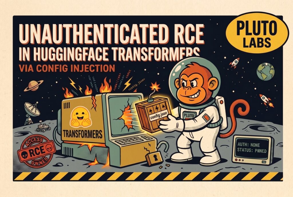Unauthenticated Remote Code Execution in HuggingFace Transformers via Config Injection