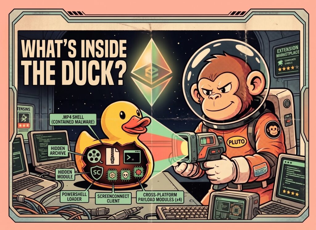 SleepyDuck Wakes Again: A Cross-Platform Open VSX Campaign Targeting Solidity Developer Workstations